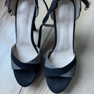 Colombian Platform Heeled Sandals Shoes